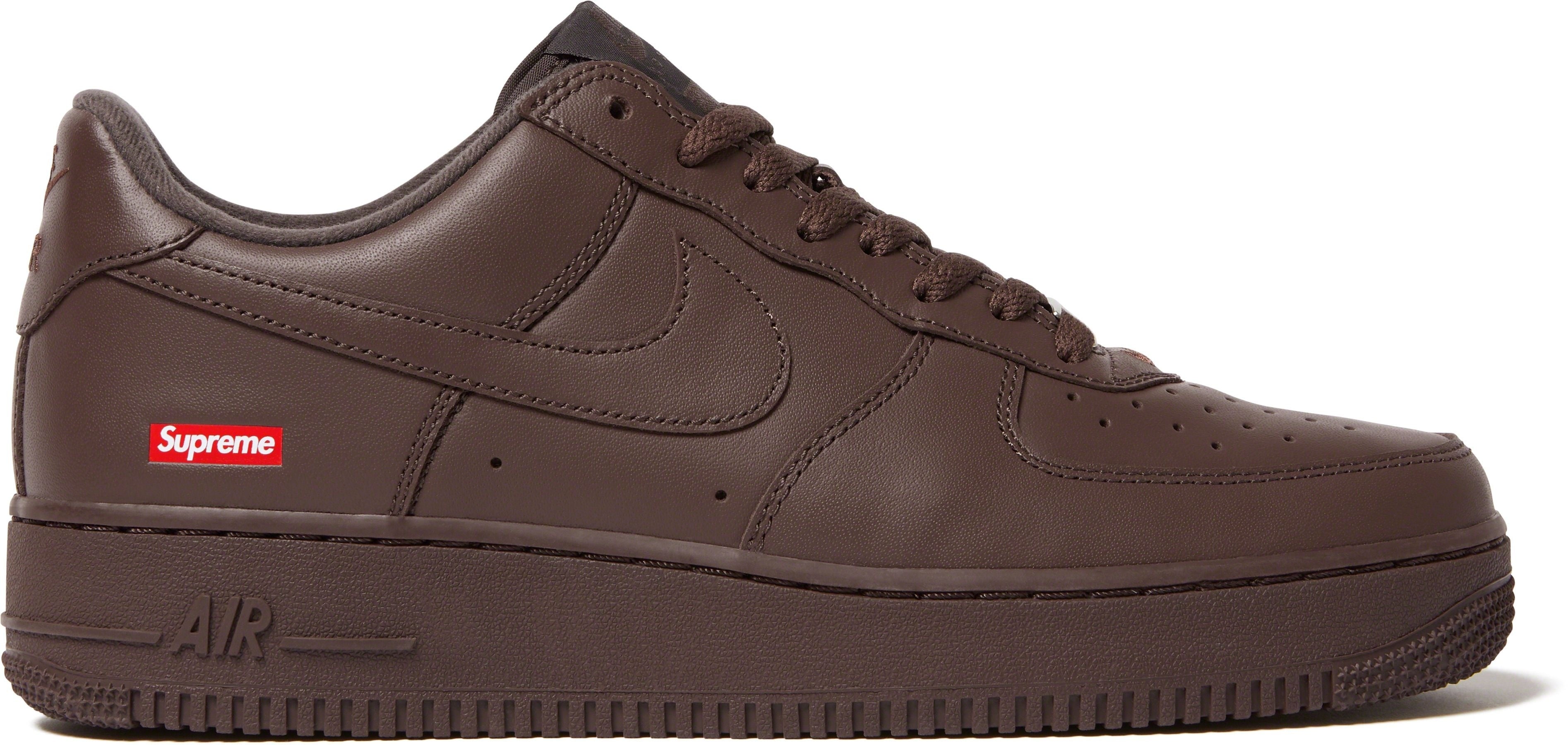 Supreme®/Nike® Air Force 1 Low Brown